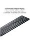 Rechargeable Bluetooth Keyboard and Mouse Combo Ultra-Slim Portable Compact Wireless Mouse Keyboard - 5