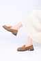 Laceless Buckle Thermo Sole Genuine Leather Loafer 340-2012 Women's Shoes - 2