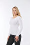 Women's 95% Cotton Lycra Long Sleeve Body 3015 - 2