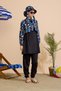 Women's Hijab Swimsuit 5-Piece Set with Half-Cover Zipper. - 6