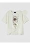 Lcw Kids Girls' T-Shirt with Drawstring Detail