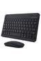 Rechargeable Bluetooth Keyboard and Mouse Combo Ultra-Slim Portable Compact Wireless Mouse Keyboard