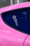 Star Sticker - Minimal Star Car Sticker - Star Auto Sticker 9X15Cm - 2