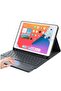Keyboard Case for iPad 10.2 9th Generation 2021/ 8th Gen 2020/ 7th Gen 2019, Wireless Magnetically D