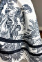 Soft Textured Printed French Peasant Pattern Round Kitchen Living Room Garden Balcony Tablecloth 160X160 - 4