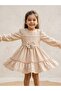 Embroidered Linen Girls' Dress