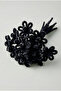 100 Pieces Black Glitter Chenille 30cm, Fuzzy Velvet Wire, Handicraft, Flower, Gift, Decoration, School, Event - 3