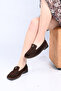 Laceless Buckle Thermo Sole Genuine Leather Loafer 340-2007 Women's Shoes - 2