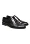 Black Color Lace-Up Genuine Leather Men's Shoes