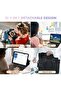 Slim Folio Smart Case with Detachable Bluetooth Keyboard for iPad Air & Pro - 3