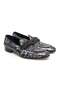 Colorful Laceless Genuine Leather Men's Shoes