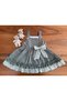 Baby Girl Linen Dress 100% Cotton Lined Breathable Natural Fabric with Bow Detail