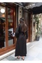 Poplin Fabric Dress with Accessories - 4
