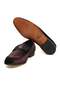 Brown Laceless Genuine Leather Leather Sole Velvet Men's Shoes - 3