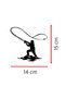 Man Fishing with Fishing Rod Auto Sticker - Fisherman Sticker - Car Sticker 14X15Cm - 3
