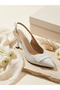 Genuine Leather Evening Dress Women's Shoes - 3