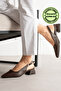 5cm Women's Heeled Shoes Tesla Skin Brown