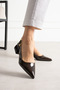 5cm Women's Heeled Shoes Patent Leather Brown - 3