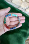 Taurus Zodiac Bracelet (Lapis Lazuli, Green Blue Red Agate, Turquoise, Fluorite, Hematite) - 3