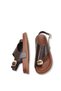 Stella Gioia Women's Flip Flop Sandals 00123470 Brown Rustic - 5