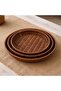 Artificial Rattan Serving Plates صحن تقديم رتان صناعي - 2