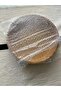 Bamboo Striped Bowl, Large Size 22*6cm Fruit Bowl Bread Bowl Salad Appetizer Bamboo Bowl Presentation Tray 22 cm - 7