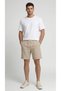 Men's Beige Cotton Shorts Muslin Textured Lightweight Breathable Daily Use - 4