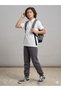 School Girls Boys Children's Smoked Color Seasonal 2-Thread Sweatpants