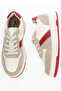 Leather and Suede Detailed Women's Daily Sneakers - 5