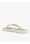 Boat Sicilia Women's Flip Flops With Printed Sole Design-White, size-37/38 - 2