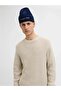 Men's Blue Jacnorrebro Regular Beanie Noos Beanie 12284006-Oceancave - 3