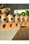 Find the Glittering Wooden Eggs |   Montessori Sensory Toy