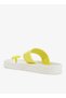 Smooth Stone Women's Anti Slip Sole Colored Strap Sandals-White/Yellow, size-41/42 - 2