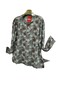 Plus Size Mother-Friendly Combed Cotton Blouse - 2