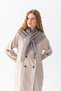Women's Reversible Striped Knitwear Scarf - Soft Stylish Winter Scarf & Casual Neck Wrap - 4