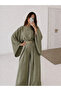 Bat Sleeve Oversize Blouse Pants Set - 2