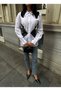 Women's Lace Detailed Waist Tie Shirt - 4