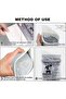 12 Pack 700ML Disposable Urinal Bag, Portable Camping Pee Bags, Travel Pee Bags, Traffic Jam E - 3