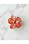 Nerla Pitikare Patterned Flower Acrylic Buckle