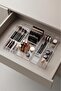 6-Piece Transparent Drawer Makeup and Jewelry Organizer Set & Modular Organizer with Dividers - 3