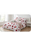 Single Ruffled Duvet Cover and 1 Ruffled Pillowcase | |   Without Sheets | | - 4