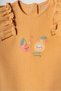 Fruit Embroidered, Ruffled, Summer, Baby Girl Shorts Jumpsuit - 3