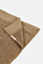 1 Piece Textured Hand Towel, Olive - 3