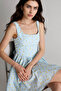 V-Neck Floral Poplin Sleeveless Mini Dress H5282Ax26Sp