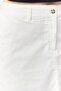 Women Solid Mini Skirt, White - 3