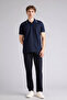 Cotton Regular Fit Waffle Short Sleeve Polo T-Shirt D7932Ax26Sp - 2