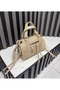 Modern Design Multi-Compartment Stylish Baguette Hand and Shoulder Bag...Length 15 cm Width 20 cm - 2