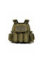 Tactical Vest Khaki - Rapid Release - 2