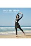 Women Muslim Swimsuits Modest Islamic Burkini Three-piece Full Coverage Long Sleeve Bathing Su - 2