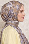 Women's Hijab Shawl Voile Shawl Cupro Silky Textured Wrinkle Resistant Lightweight Shawl - 2